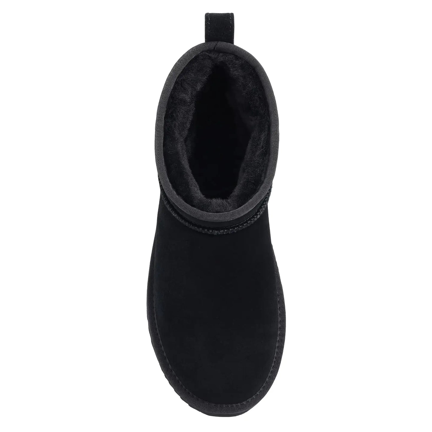 Suede Ankle Boots – Classic Cozy Winter Style